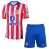 Officiële Voetbalshirt + Korte Broek Atlético Madrid Thuis 2024-25 - Kids